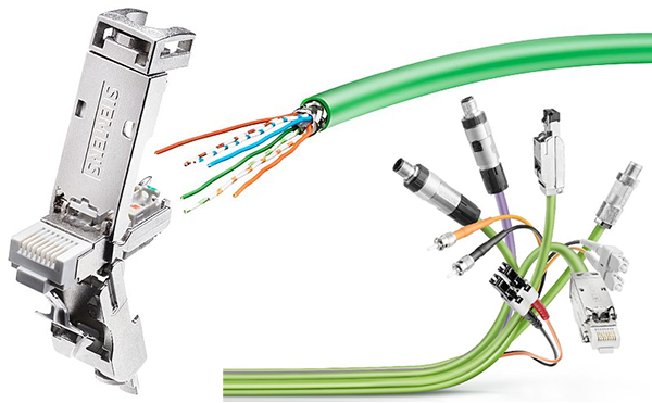 Các model Cáp và Đầu nối cáp tín hiệu FastConnect của Siemens | Industrial Ethernet Cabling technology