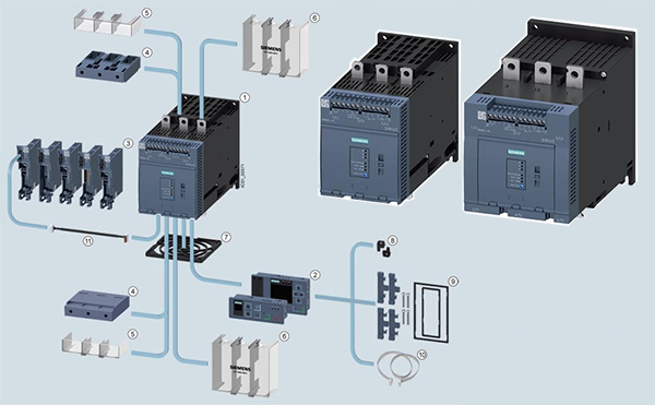 Các model Khởi động mềm Siemens 3RW50 | Siemens 3RW50 soft starters