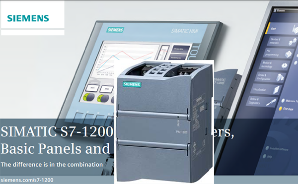 Các model Module cấp nguồn S7-1200 của Siemens | S7-1500 Power supplies