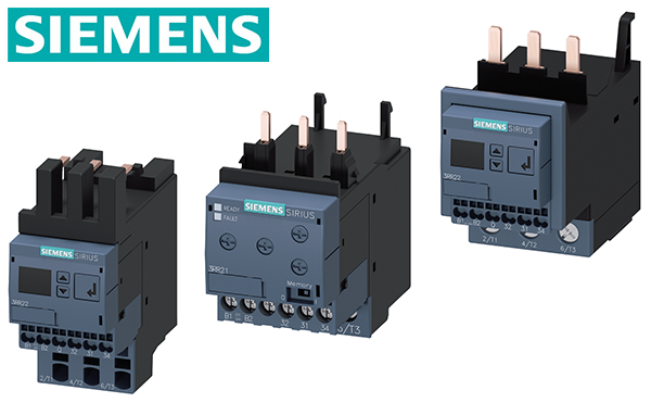 Các model Rờ le giám sát dòng Siemens SIRIUS 3RR21 3RR22 for 3RT2 contactors