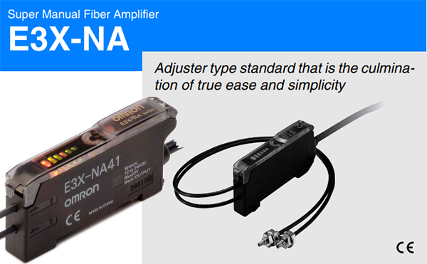 Các models thuộc dòng Khuếch đại sợi quang E3X-NA của Omron | E3X-NA Series Super manual fiber amplifiers