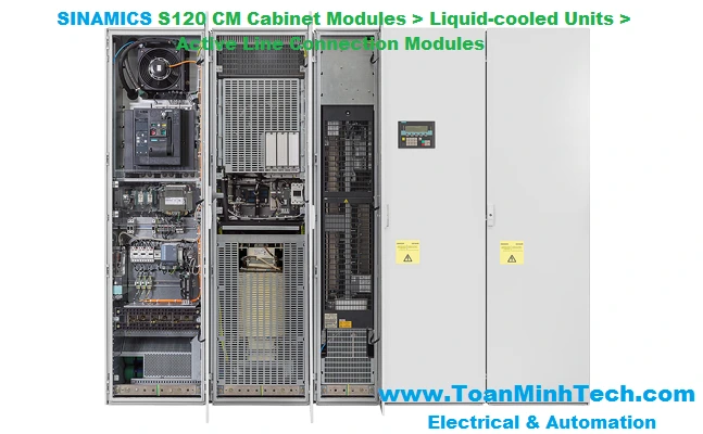 Thông tin chi tiết nhất về sản phẩm SINAMICS S120 CM Cabinet Modules > Liquid-cooled Units >  Active Line Connection Modules của SIEMENS