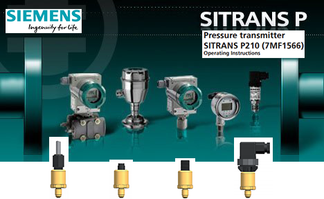 Pressure transmitter SITRANS P210 (7MF1566-)