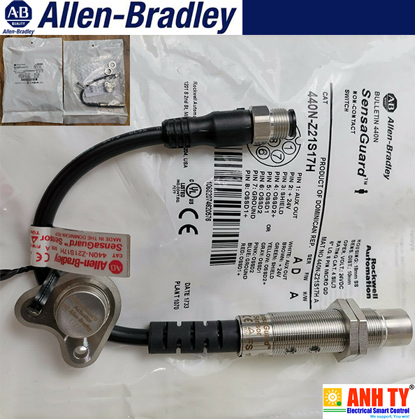 440N-Z21S17H, Allen Bradley Guardmaster 440N Series RFID Non-Contact 440N-Z21S17H, Allen Bradley Guardmaster 440N Series RFID Non-Contact