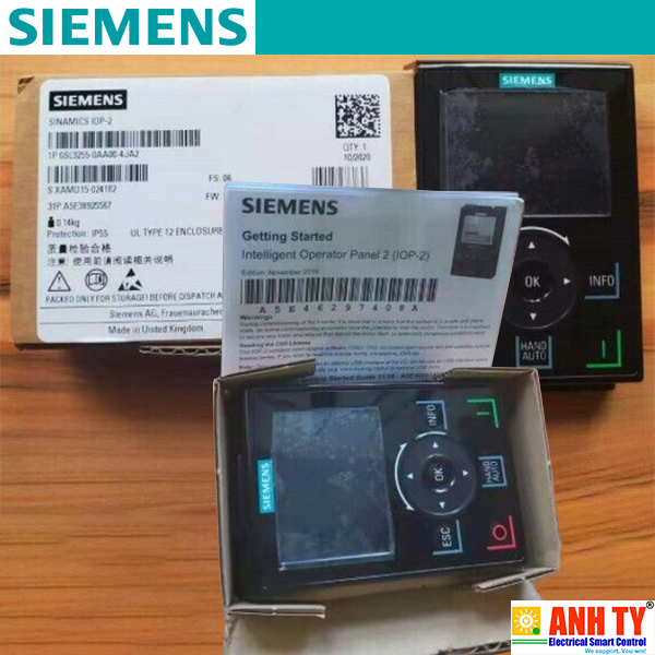 Bảng điều khiển thông minh IOP-2 Siemens 6SL3255-0AA00-4JA2