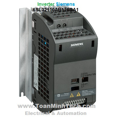 Biến tần Inverter Siemens - SINAMICS G110 standard inverters - Controlled Power Modules - 6SL32110AB125BA1
