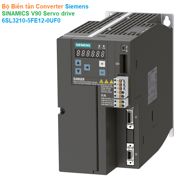 Bộ Biến tần Converter Siemens - SINAMICS V90 Servo drive - 6SL3210-5FE12-0UF0