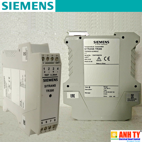Bộ chuyển phát tín hiệu nhiệt độ Siemens 7NG3033-0JN00-Z