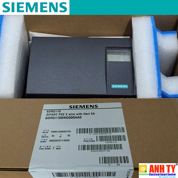 Bộ định vị điện khí nén Siemens 6DR5110-0NG00-0AA0