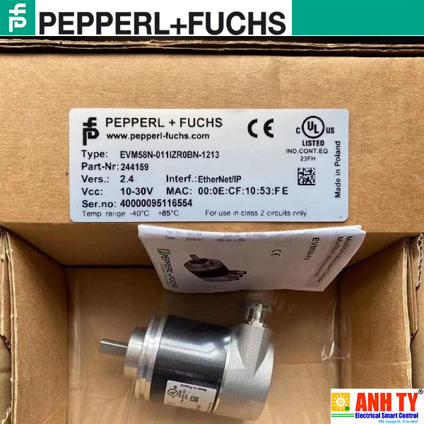 Bộ encorder Pepperl Fuchs EVM58-IZ | EVM58N-011IZR0BN-1213