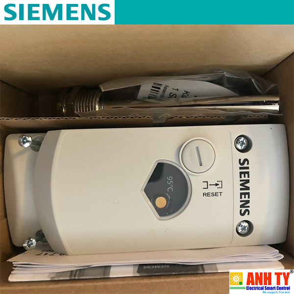 Bộ giới hạn nhiệt độ an toàn cố định 100°C Siemens RAK-ST.020FP-M