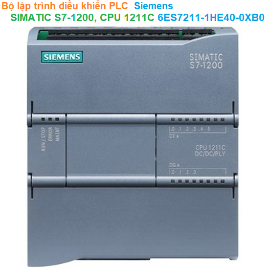 Bộ lập trình điều khiển PLC - Siemens - SIMATIC S7-1200, CPU 1211C 6ES7211-1HE40-0XB0