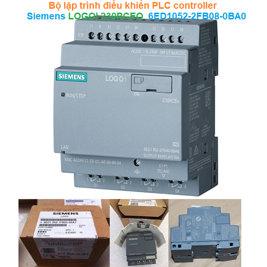 Bộ lập trình điều khiển PLC controller - Siemens - LOGO! 230RCEO 6ED1052-2FB08-0BA0