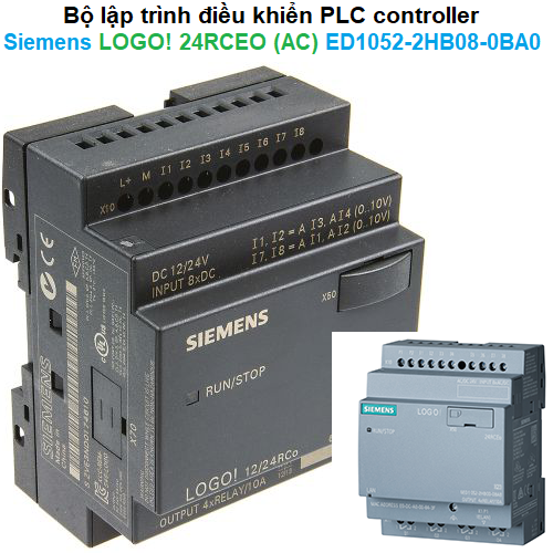Bộ lập trình điều khiển PLC controller - Siemens - LOGO! 24RCEO (AC) 6ED1052-2HB08-0BA0