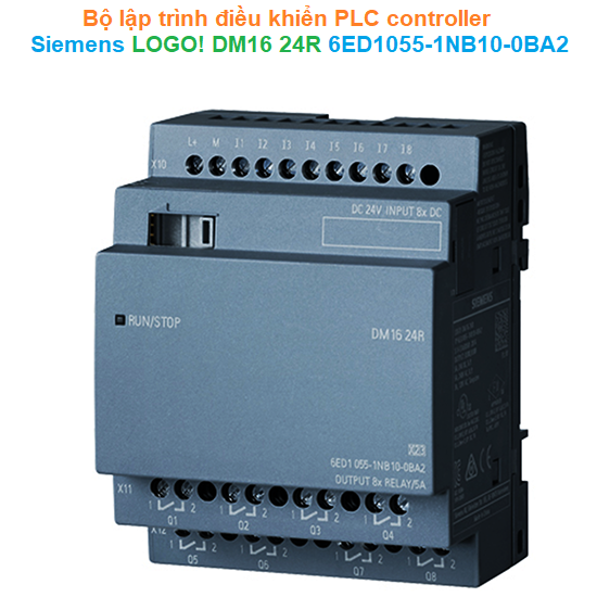 Bộ lập trình điều khiển PLC controller - Siemens - LOGO! DM16 24R 6ED1055-1NB10-0BA2