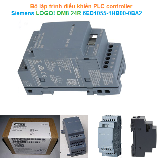Bộ lập trình điều khiển PLC controller - Siemens - LOGO! DM8 24R 6ED1055-1HB00-0BA2