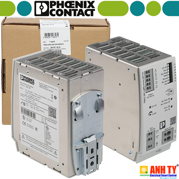Bộ lưu điện UPS 1AC 24DC 5A Phoenix Contact TRIO-UPS-2G/1AC/24DC/5 - 2907160