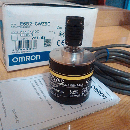Bộ mã hóa vòng quay tương đối Incremental encoders - Omron - E6B2-C Incremental 40-mm-dia
