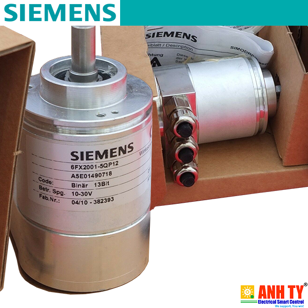 Siemens 6FX2001-5QP12 | ABS. Value encoder ST -Bộ mã hóa vòng quay tuyệt đối 13Bit 6FX2001-5QP12 Profibus DP 10-30V Strip flange with hood and radial PG