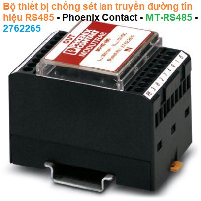 Bộ thiết bị chống sét lan truyền đường tín hiệu RS485 - Phoenix Contact - MT-RS485 - 2762265