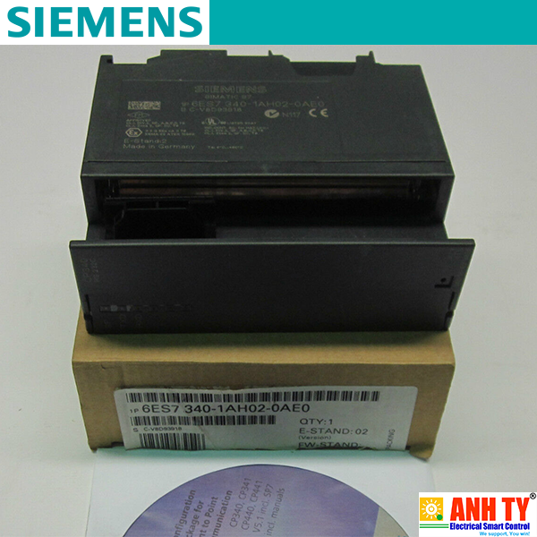 Bộ xử lý truyền thông Siemens 6ES7340-1AH02-0AE0 | SIMATIC S7-300 CP 340
