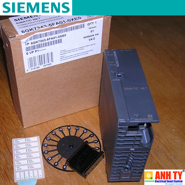 Bộ xử lý truyền thông Siemens 6GK7343-5FA01-0XE0 | SIMATIC S7-300 CP 343-5