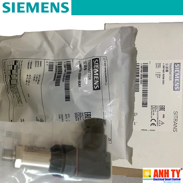 Cảm cảm biến áp suất 0-250bar 1/4"-18NPT Siemens 7MF1567-3DD00-5EA1