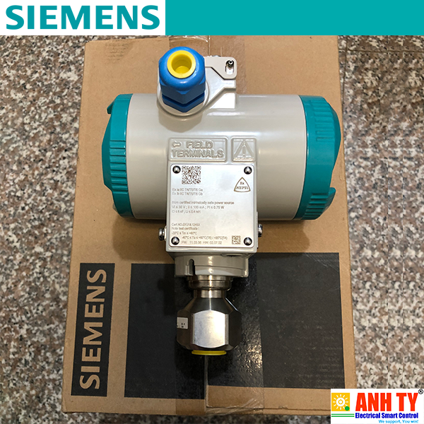 Cảm biến đồng hồ áp suất 63bar 4-20mA Siemens 7MF0300-1TD01-5AF2-Z E00