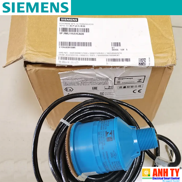Cảm biến báo mức siêu âm Siemens 7ML1155-1CA30