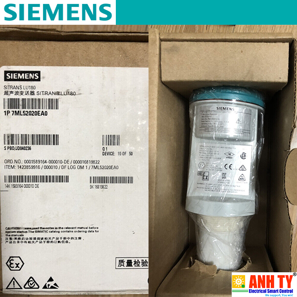 Cảm biến báo mức siêu âm Siemens 7ML5202-0EA0