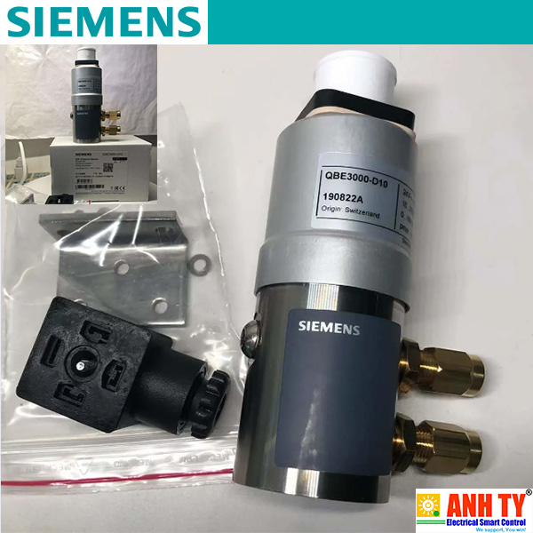 Cảm biến chênh áp chất lỏng-khí 4-20mA 0-10bar Siemens QBE3100-D10