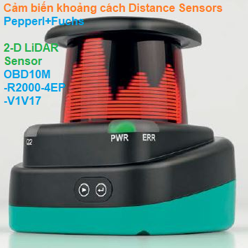 Cảm biến khoảng cách Distance Sensors - Pepperl+Fuchs - 2-D LiDAR Sensor OBD10M-R2000-4EP-V1V17