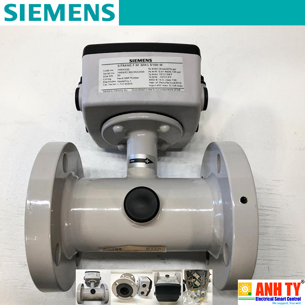 Siemens 7ME6520-4VC12-2AA2 | Cảm biến lưu lượng điện từ SITRANS FM MAG 5100 W