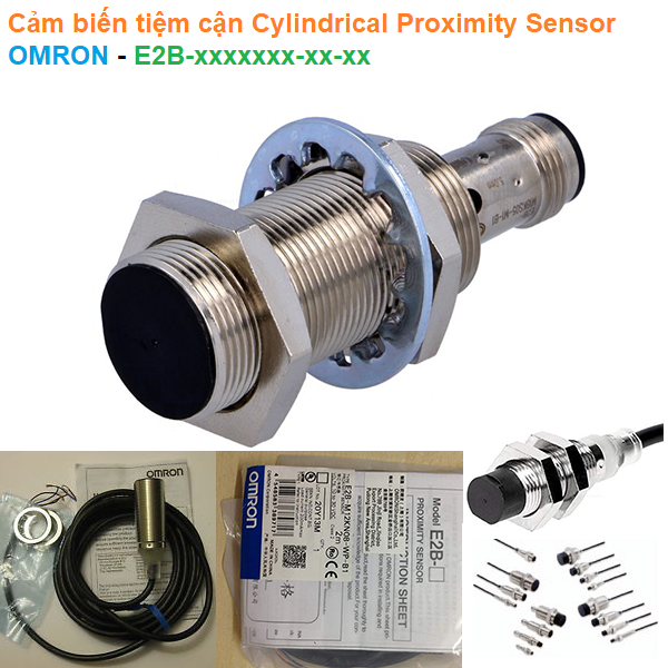 Cảm biến tiệm cận Cylindrical Proximity Sensor - OMRON - E2B-xxxxxxx-xx-xx