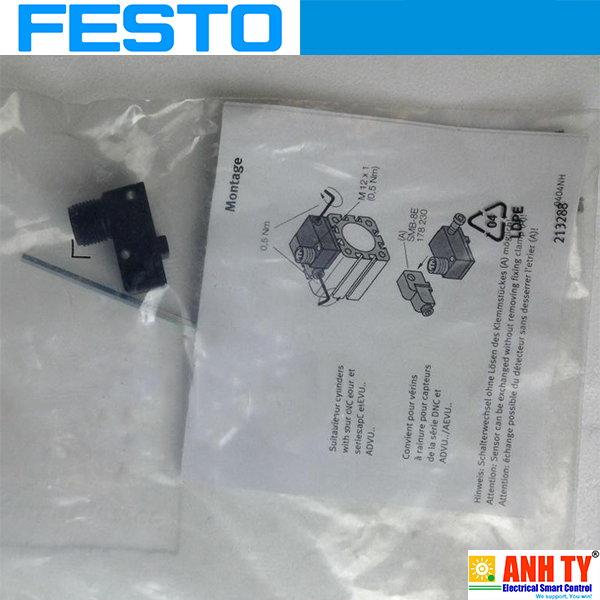 Cảm biến tiệm cận cảm ứng từ Festo SMTSO-8E-NS-M12-LED-24 | 175825