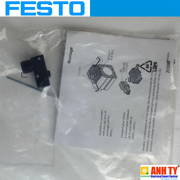 Cảm biến tiệm cận cảm ứng từ Festo SMTSO-8E-NS-M12-LED-24 | 175825