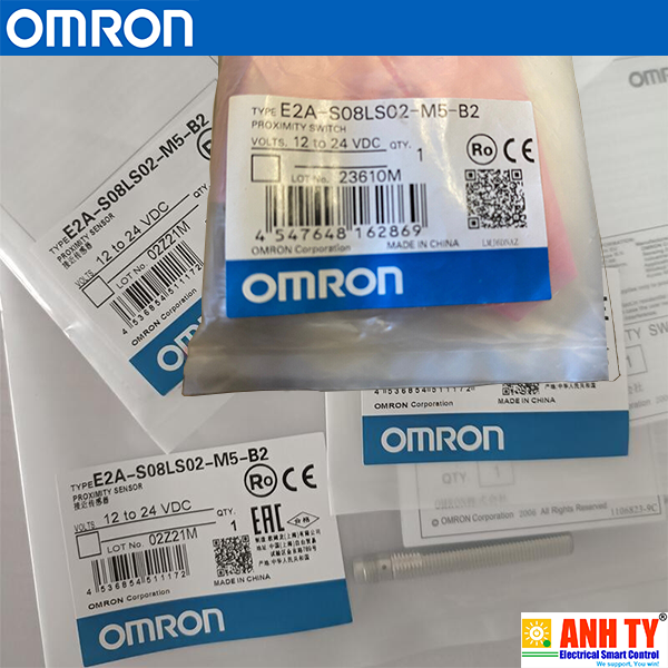 Cảm biến tiệm cận cảm ứng Omron E2A-S08LS02-M5-B2