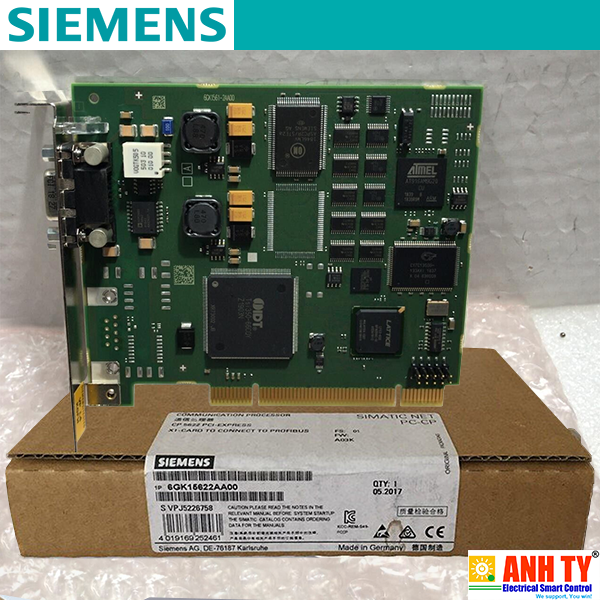 Card truyền thông CP 5622 PCI Express X1 Siemens 6GK1562-2AA00