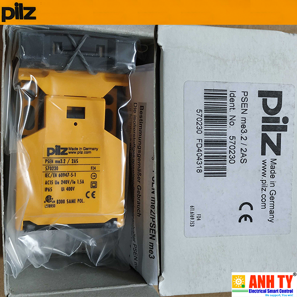 Pilz PSEN me3.2 / 2AS | 570230 | Mechanical safety switch -Công tắc an toàn cơ học 1NO 2NC
