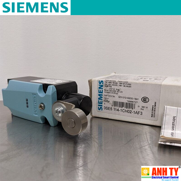 Công tắc hành trình 1NO 1NC 9mm Snap Siemens 3SE5114-1CH02-1AF3