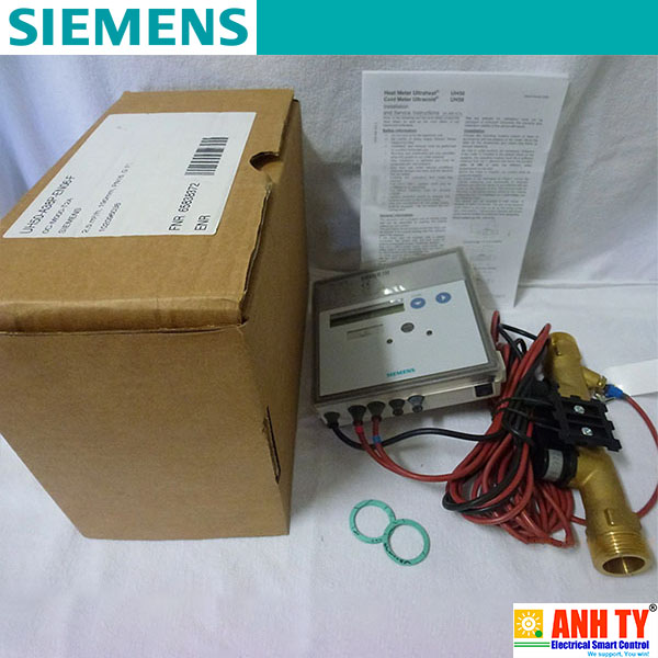 Đồng hồ đo Nhiệt-Mát siêu âm Siemens UH50-C45-00 | PN16 5-130oC 260mm 2xComm 3.5m3/h