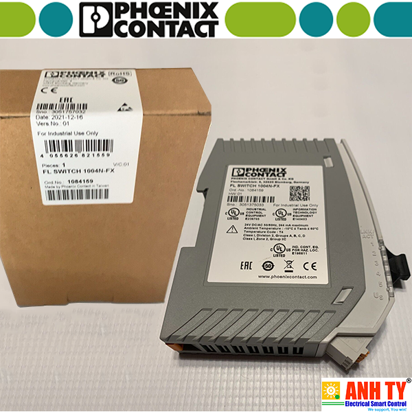 Ethernet Switch công nghiệp Phoenix Contact FL SWITCH 1004N-FX | 1084159