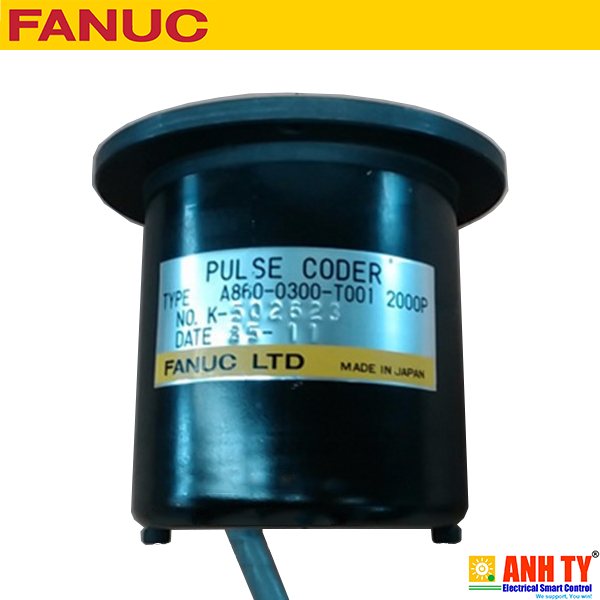 Fanuc A860-0300-T001 | Pulse coder -Bộ mã hóa vòng quay 2000