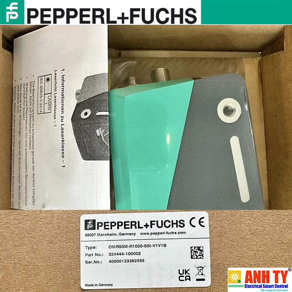 Cảm biến khoảng cách Pepperl Fuchs OMR150M-R1000-SSI-V1V1B