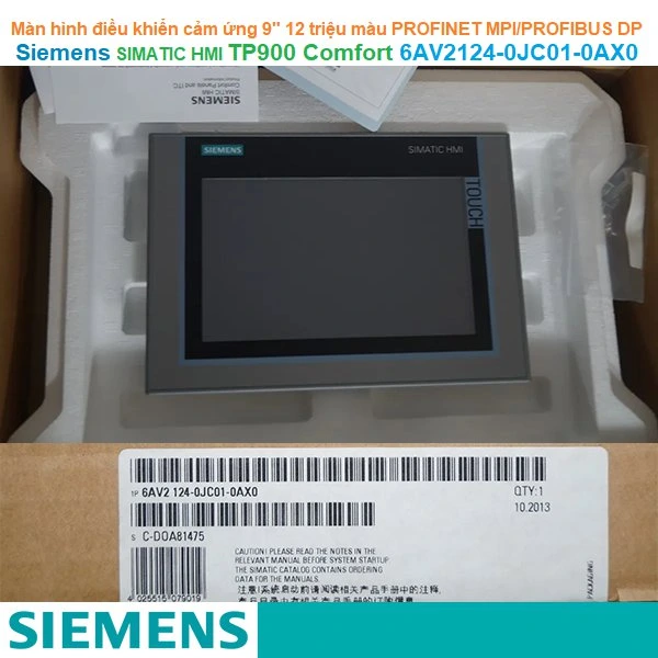 Màn hình điều khiển HMI cảm ứng Siemens 6AV2124-0JC01-0AX0