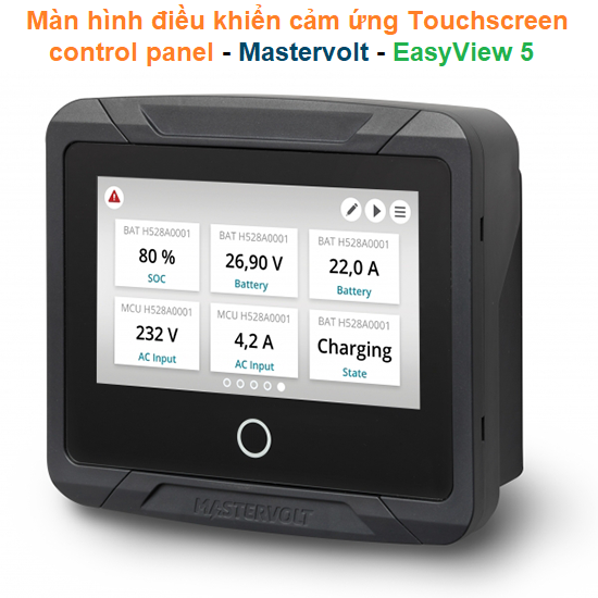 Màn hình điều khiển cảm ứng Touchscreen control panel - Mastervolt - EasyView 5
