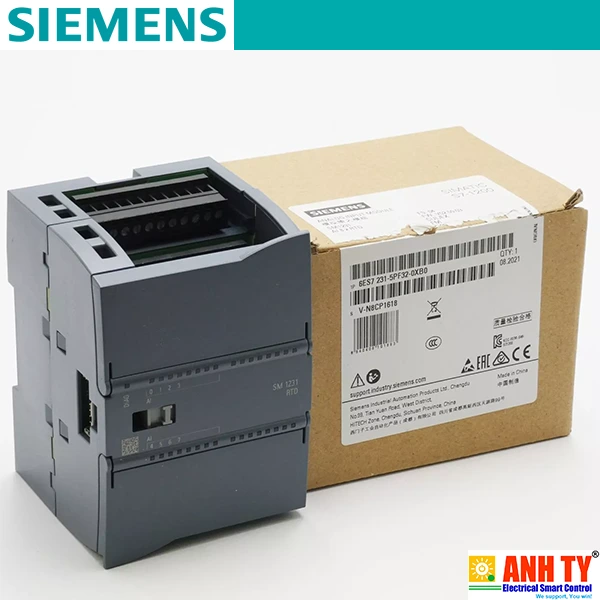 Mô-đun đầu vào analog Siemens 6ES7231-5PF32-0XB0 | SM 1231 RTD