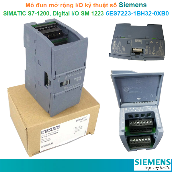 Mô đun mở rộng I/O kỹ thuật số - Siemens - SIMATIC S7-1200, Digital I/O SM 1223 6ES7223-1BH32-0XB0