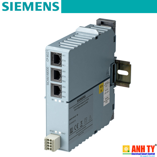 Siemens 6MF2802-1AA00 | CP-8021 Master module -Mô-đun xử lý trung tâm có SD-Card 2xRJ45 Ethernet 1xRJ45 RS-232 1x Terminal RS-485 -40..+70°C