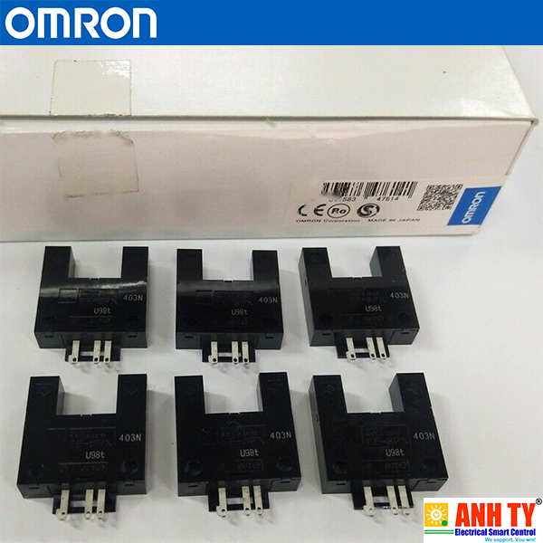 Omron EE-SPX403N | Through-beam photo micro sensor -Cảm biến quang thu-phát Slot LED hồng ngoại 13mm Light-ON NPN Đầu nối